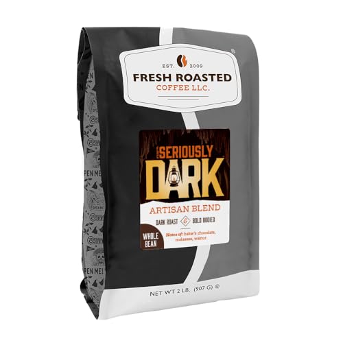 Seriously Dark Artisan Blend Whole Bean Coffee (32 Ounce)