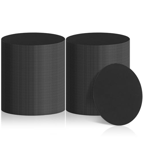200 Pcs Round Cardboard Coasters Bulk (200 Count)