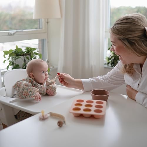 Silicone Baby Food Freezer Tray with Lid