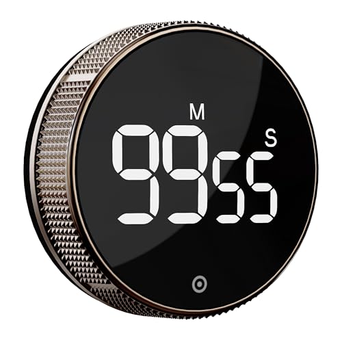 BlueSnail Kitchen Timer with LED Digital Display Smart Efficana for Home Classroom Gym Office