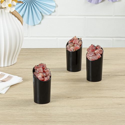 3 Ounce Shot Glasses 100 Round Incline Cups (100 Count)