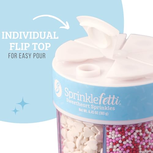 Valentines Sprinkles 6 (6.45 Ounce)
