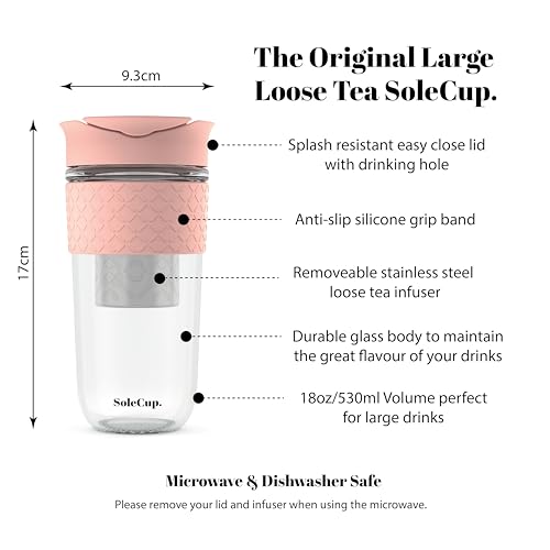 Large Travel Mug Loose Tea Infuser