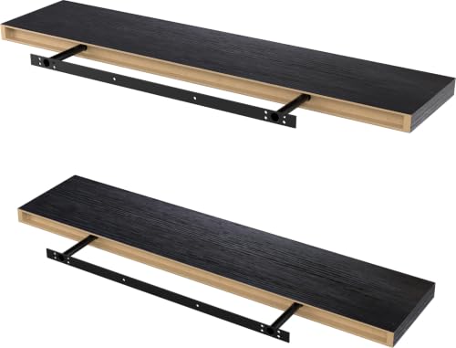 Floating Wall Shelves (2 Count)
