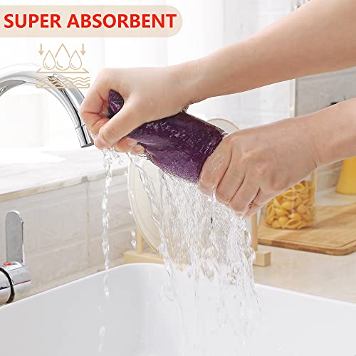100% Cotton Waffle Weave Kitchen Dish Cloths 6 (6 Count)