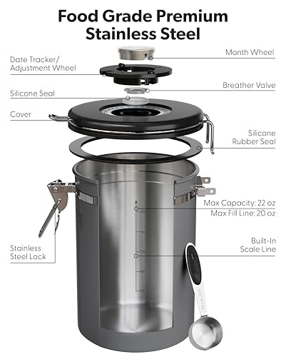 Coffee Canister with Window