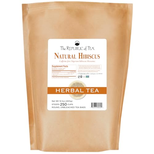 Natural Hibiscus Tea Refill Pack (250 Count)