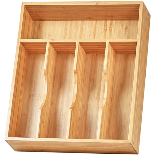 Bamboo Kitchen Drawer Organizer