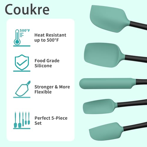 Silicone Spatula Set of 5 (5 Count)