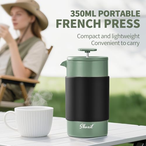 French Press 350ml Stainless Steel Coffee Press