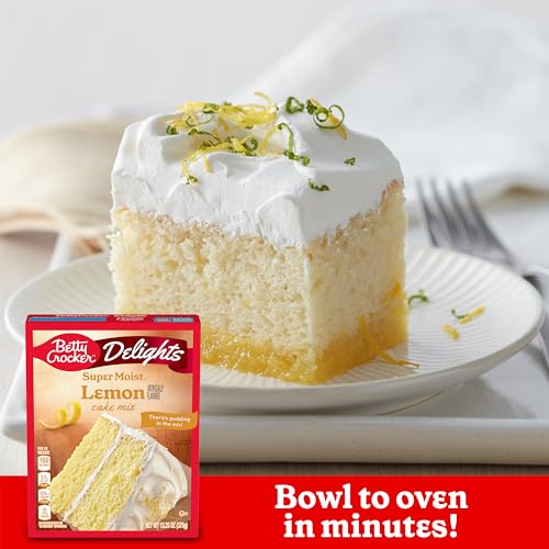 Delights Super Moist Lemon Cake Mix (13.25 Ounce)