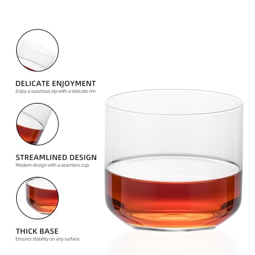 Large Thick Glass Tumbler (2 Count)