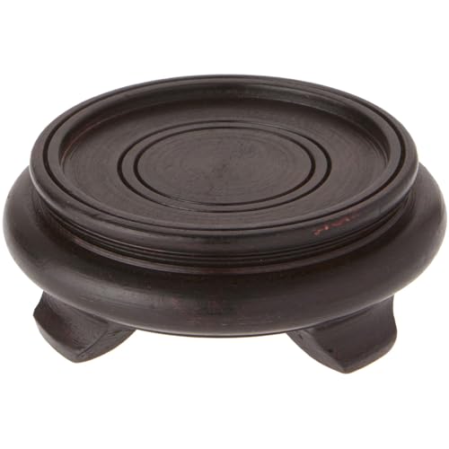 Dark Wood Decorative Base