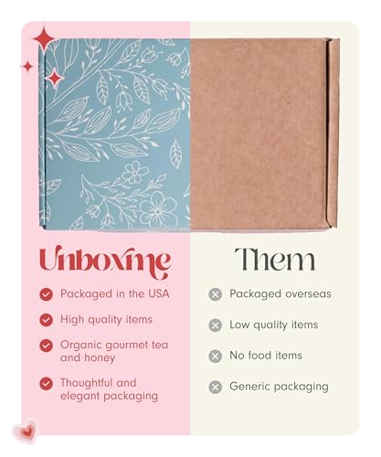 Unboxme Sending Hugs Get Well Soon Gift Basket & Care Package for Women