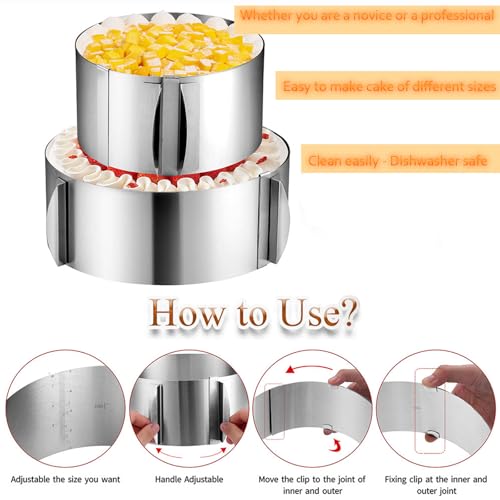 Cake Ring Extra High 15cm