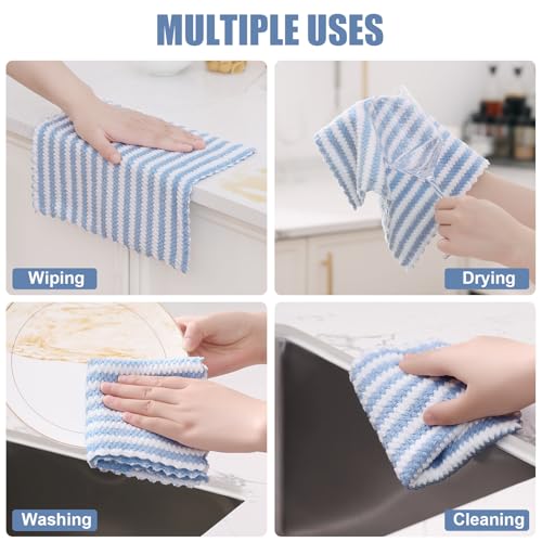 18 Pack Coral Velvet Dish Cloths (18 Count)