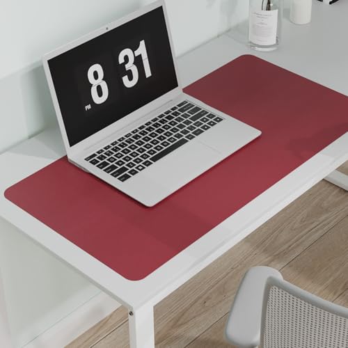 Wine Red Plastic Table Cover Protector