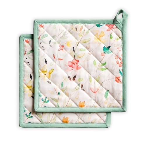 Pot Holders 100% Cotton Potholders (2 Count)