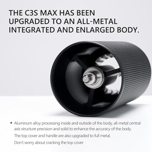 Manual Coffee Grinder Chestnut C3S Max Capacity 30g with CNC Stainless Steel Conical Burr