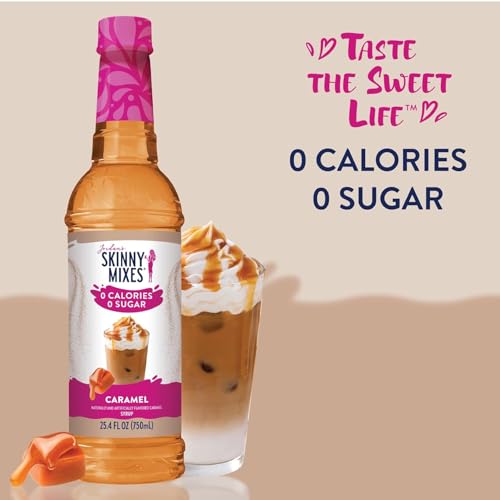 Jordan’s Skinny Mixes Sugar Free Coffee Syrup (25.4 Fl Oz)