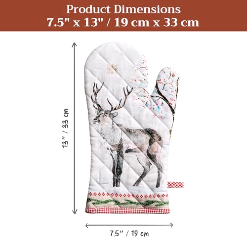 Maison d'Hermine Oven Gloves 100% Cotton Oven Mitt