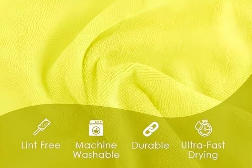 48 Pack 16'x16' Microfiber Household Cleaning Cloths (48 Count)