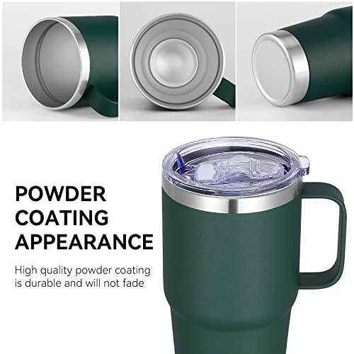 20 oz Tumbler with Handle Lid and Straw