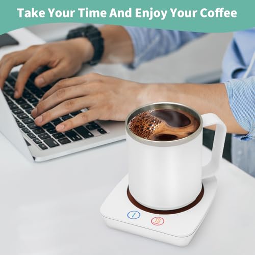 Mug Warmer Coffee Warmer with 15OZ Mug Set for Home Office Home Desk