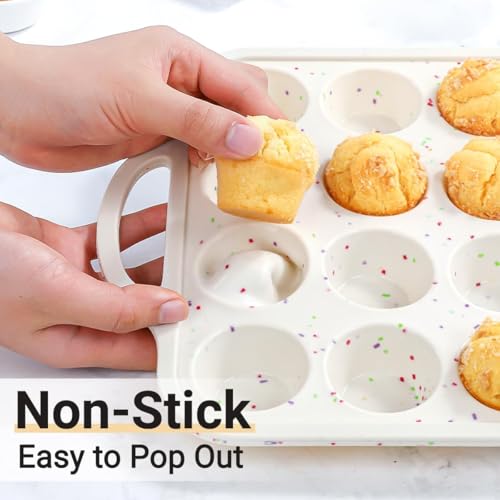 Silicone Mini Muffin Pan (2 Count)