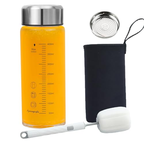 Glass Juice Bottles 16 oz