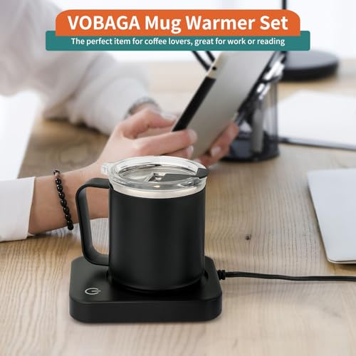 Coffee Mug Warmer Set with Auto Shut Off (2 Count)