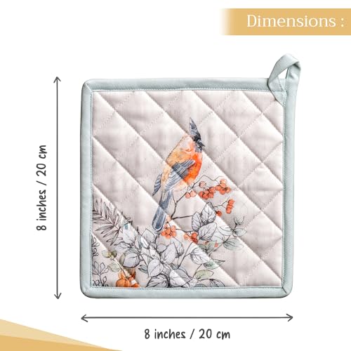 Pot Holders 100% Cotton Potholders (2 Count)
