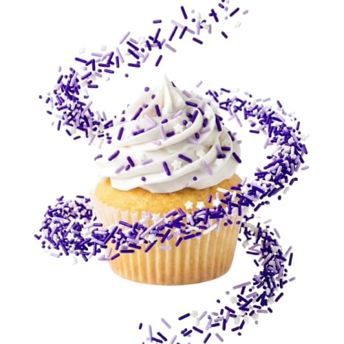 Sprinkles Edible Cake and Cupcake Sprinkles with Assorted Shapes and Sizes for Parties (2.8 Ounce)