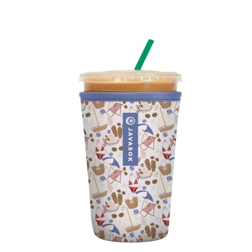 JavaSok Iced Coffee & Cold Soda Insulated Neoprene Cup Sleeve
