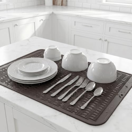 Silicone Dish Drying Mat for Multiple Usage