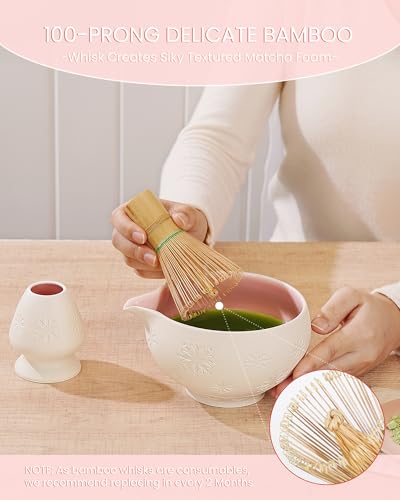Premium Matcha Whisk Set (6 Count)
