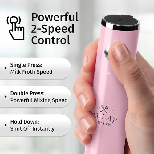 Rechargeable Milk Frother Handheld