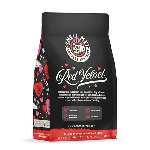 Red Velvet Flavored Coffee Beans (12 Ounce)