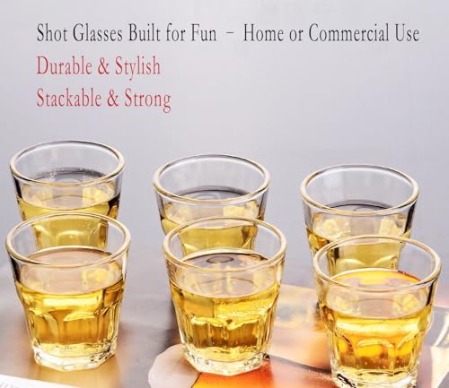 16 Piece Shot Glasses Set 50ML