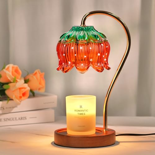 Flower Candle Warmer Lamp with Timer