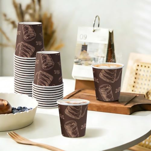 6 oz 300 Pack Disposable Paper Cups (300 Count)