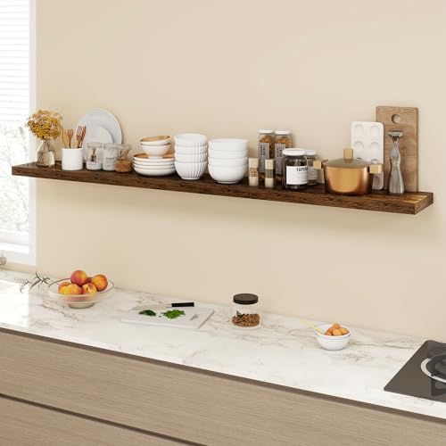 72 Inch Floating Shelves