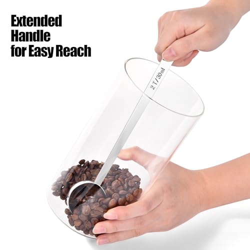 Metal 6.9in Long Handle Coffee Scoop for Ground Coffee