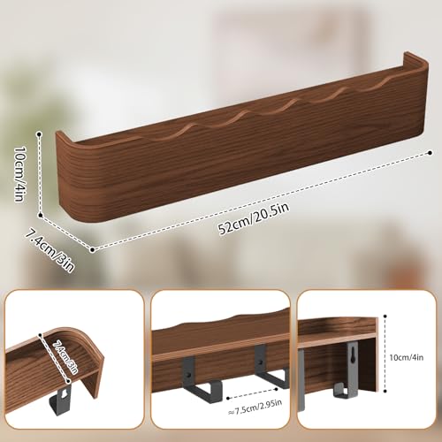 Wall Mounted Coat Rack with Shelf