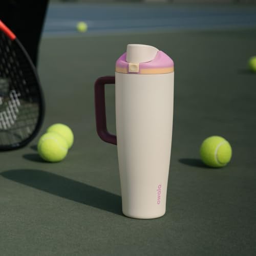 FreeSip Tumbler Stainless Steel Water Bottle 30 oz Open Air