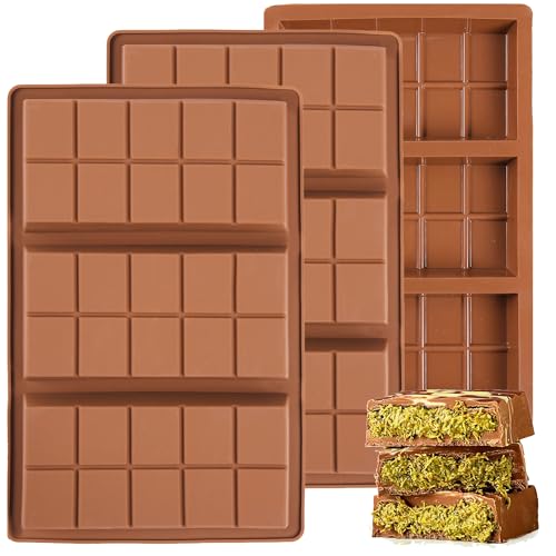 1 Inch Deep Chocolate Bar Mold