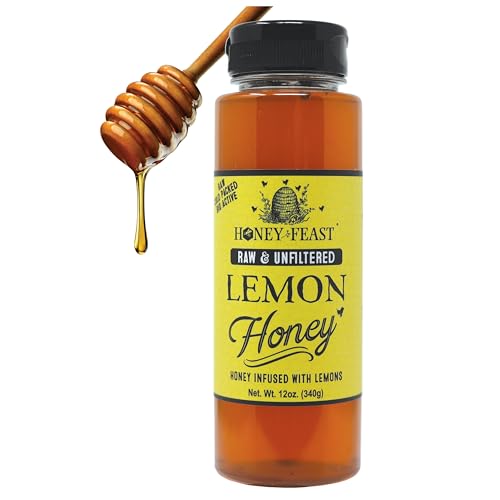 Organic Lemon Honey 12oz (12 Fl Oz)
