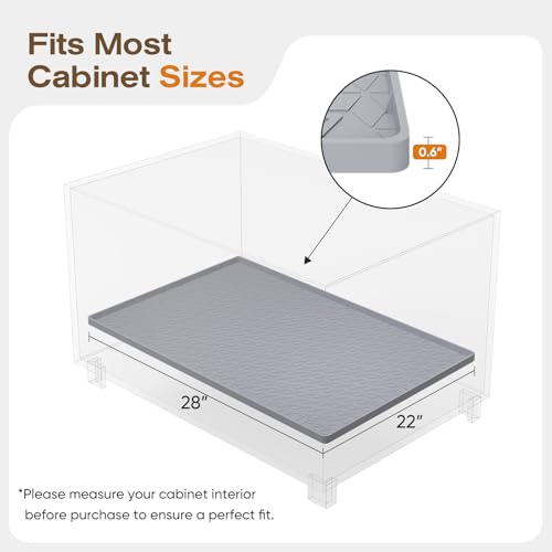 Waterproof Under Sink Mat (616 sq inches)