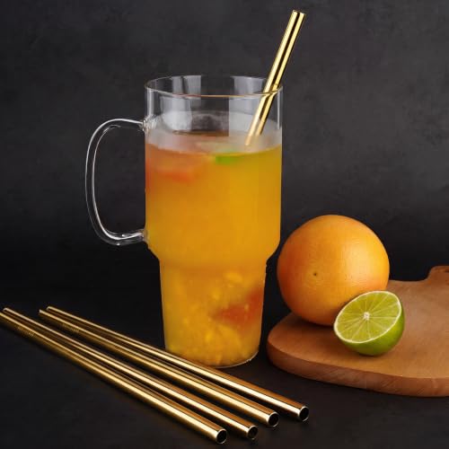 8PCS Stainless Steel Straws Fit for 40oz Stanley Tumblers (8 Count)