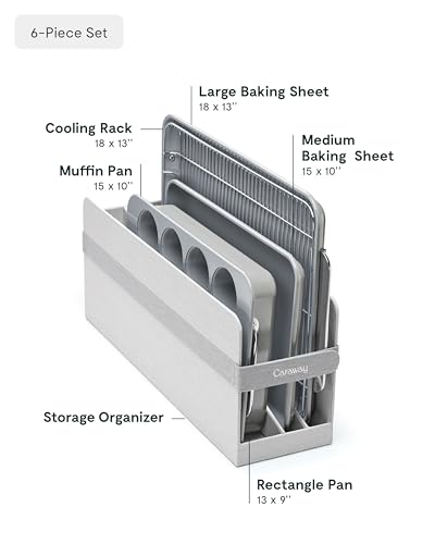 5-Piece Non-Stick Ceramic Bakeware Set (5 Count)